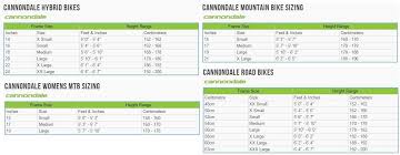 Cannondale Mtb Frame Size Guide Oceanfur23 Com