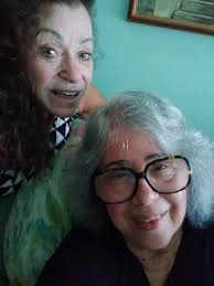 Camper and her favorite counselor 55 years later. Nancy Zelman visiting me  in Florida from Santa Barbara, California says hi to Lebanon friends.