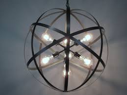 Please prepare for your delivery by ensuring clear pathways and removing any fragile items that could. 24 Modern Industrial Orb Sputnik Chandelier Steel Etsy