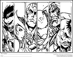 Every body know about the superheroes in avengers. Avengers To Color For Kids Avengers Kids Coloring Pages