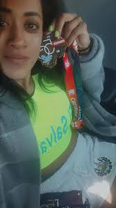 Houston running race medals and goals