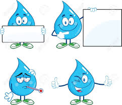 Water Drop Cartoon Mascot Characters Set Aff Cartoon Drop Water Set Characters Water Drop Photography Water Drops Water Drop Drawing