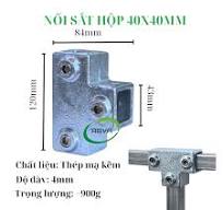 Khớp Nối Sắt Hộp Vuông 40x40 Không Cần Hàn KVG-40