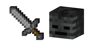 Minecraft Stone Sword And Wither Skeleton Sword Stone Skeleton