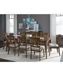 To display dinnerware, choose complementary china cabinets. Furniture Highland Dining Table Created For Macy S Reviews Furniture Macy S