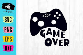 Game, controller icon in basic solid ui ✓ find the perfect icon for your project and download them in svg, png, ico or icns, its free! Game Over Svg Cut File 42828 Svgs Design Bundles