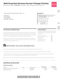 Wells fargo has gotten weird. Wells Fargo Bank Statement Template Free Download