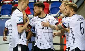 Die deutsche fußballnationalmannschaft) е футболен отбор, който представлява германия в международните футболни състезания и срещи от 1908 година. Evro 2021 U 21 Portugaliya I Germaniya Vyhodyat V Polufinal