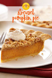 Streusel Pumpkin Pie Recipe Easy Pie Recipes Pumpkin Pie Baking