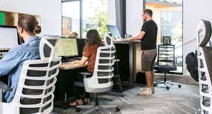vert ergonomic chair by uplift desk best standing desk ergonomic chair standing desk