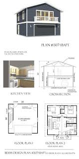 2 Car Garage Plan With Two Story Apartment 1307 1bapt Garage Apartment Floor Plans Garage Apartment Plan Carriage House Plans