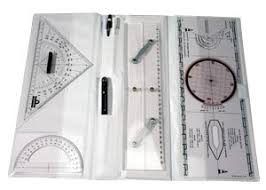 Nautical Nautical Chart Tools Set