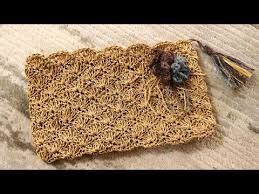 Kagit Iple Orgu Clutch Canta Yapimi Youtube Orgu Debriyaj Canta Boncuklu Cantalar