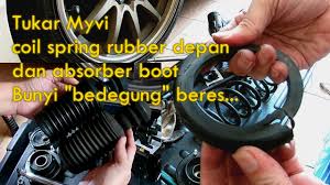 Kereta rosak baru perasan pam air ada masalah? Tukar Myvi Coil Spring Rubber Depan Dan Absorber Boot Tiada Masalah Bunyi Lagi Youtube