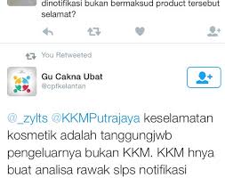 Kota tinggi kkm approved postage all mlysia. Keburukan Local Skincare Damia Sakinah