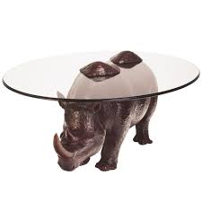 Join the kiss the hippo family. Bespoke Bronze Sculpture Mark Stoddart Rhino Coffee Table