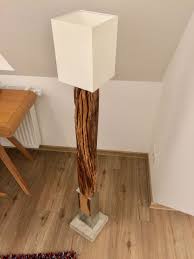 Treibholzlampe Betonlampe Stehlampe Weihnachtsgeschenk Mit