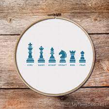 Cross stitch chess board patterns. Chess Cross Stitch Pattern Chees Easy Cross Stitch Instant Download Pdf Simple Cross Stitch Cross Stitch Patterns Cross Stitch
