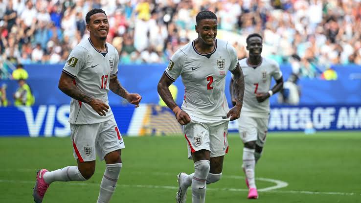 Ezri Konsa scored World Cup goal for England against France