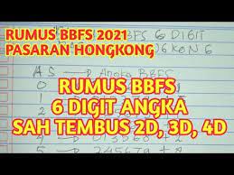 Rumus Abadi Bbfs 6 Digit 2d 3d 4d Terbaru 2021 Pasaran Hongkong Rumus Abadi Bbfs Hk 100 Tembus Youtube Di 2021 Youtube