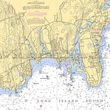 Connecticut Point O Woods Black Point South Lyme Nautical Chart Decor Nautical Chart Decor Nautical Chart Old Lyme