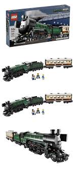 Lego Creator Emerald Night Train 10194 Lego Exclusif Emerald Night Train Jeu De Construction 10194 Toys Building Sets Lego Trains Lego Art Lego Modular