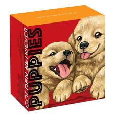 Find your ideal golden retriever or vizsla puppy in sunny california. Puppies Golden Retriever 2018 1 2oz Silver Proof Coin The Perth Mint