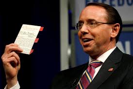 Rod Rosenstein: On je digao najveću uzbunu u Bijeloj kući