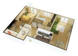 50 Two 2 Bedroom Apartment House Plans Architecture Design This simple 2 bedroom home plan has a total floor area of 92 square meters. 2 bedroom apartment house plans