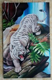 Terbaik arti lambang naga dan harimau gambar tato berikut ini poin menarik dari terbaik arti lambang naga dan harimau gambar tato adalah lukisan naga dan harimau, pintu naga dan macan, lukisan naga vs harimau, arti lukisan harimau putih, legenda naga dan harimau. Jual Lukisan Alam Dan Seekor Harimau Putih Tools Kota Bogor Riokeviati Tokopedia