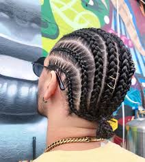 Man bun braids have been a strong men's hair trend for a few years now. Men Braids House Of Braid