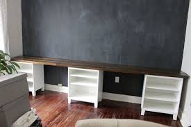My Extra Long Sewing Desk Is In The Works Ikea Hack Sewcanshe Free Daily Home Office Design Long Desk Desk For Two