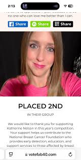 I came in second but the winner decided not to show! Must have been  protesting or something!