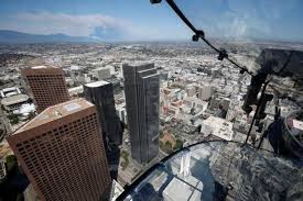 Don T Look Down Skyslide To Open 1 000 Feet Above Los Angeles Los Angeles Downtown Los Angeles Favorite Places