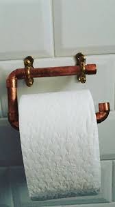 Porte Rouleau De Papier Toilette En Cuivre Diy Toilet Paper Holder Diy Toilet Toilet Paper