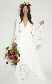 Unique Wedding Ideas 2018 For The Unconventional Bride Bridesmaid Dresses Boho Bohemian Wedding Dresses Traditional Wedding Dresses