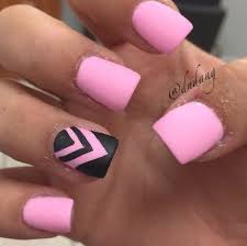 Black and white wedding themes are a popular trend, and brides can even incorporate this look into nail designs for themselves and the wedding party. Black Pink Nail Designs Top 22 Trends In Pictures Nailspix