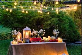 Decorazioni per feste ed eventi. Allestire Il Giardino Per Una Festa All Aperto