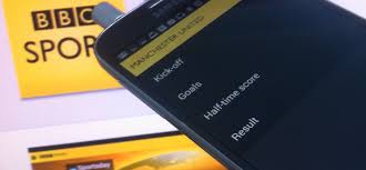 Bbc Sport Gets Goals Results Push Notifications