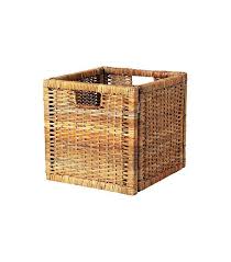Juvale 2 pack woven wicker baskets with lids and removable liner, white (2 sizes) juvale new at. 15 Ikea Basket Ideas Ikea Basket Ikea Basket
