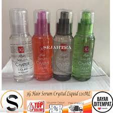 Beauty, cosmetic & personal care in bangkok, thailand. 3g Hair Serum Crystal Liquid 120 Ml Vitamin Penumbuh Rambut Sehat Serum Menguatkan Rambut Bisa Bayar Ditempat Cod Sejahtra Lazada Indonesia