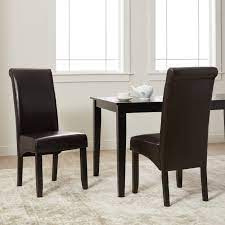 4.5 out of 5 stars with 2 ratings. Milan Faux Leather Dining Chairs Set Of 2 On Sale Overstock 6304556