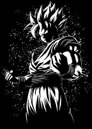 Splatter Full Power Anime Manga Poster Print Metal Posters Dessin Dbz Fond D Ecran Goku Dessin