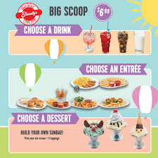 But once our ice cream and supermelts started to catch on, we realized we couldn't possibly keep all the flavor to ourselves. Friendly S Kids Eat Free On Wednesday Big Scoop Or Facebook