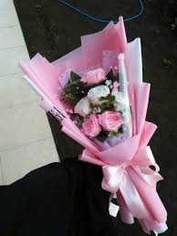 Gunting kain flanel berbentuk spiral. Buket Bunga Flanel Cilacap Home Facebook