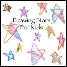 How To Draw A Star For Kids Drawing Stars Kids Fun Learning Teaching Drawing