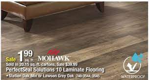 Mohawk® perfectseal solutions 10 station oak mix laminate flooring / how to install mohawk s perfectseal laminate flooring tips and insight youtube : Waterproof Laminate Flooring Menards Laminate Flooring