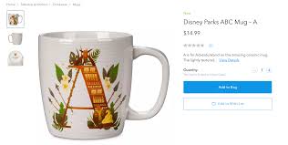 Homefun stuffschool of funthe disney alphabet. Remember That Super Adorable New Abc Disney Collection It S Now Available Online The Disney Food Blog