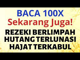 Setelah sholat fardhu, baca juga doa dimudahkan urusan tersebut sebanyak 3 kali saja. Sempatkan Baca Zikir Ini 100x Sekarang Dzikir Dipermudah Segala Urusan Rezeki Bayar Hutang Youtube