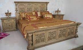 Here are our 9 simple and modern wooden bedroom furniture designs with images. Double Bed Designs In Wood In Pakistan Classic Wood Bed Set Double Bed Designs In Wood Bedroom Furniture Design Bed Furniture Design Bedroom Set Designs